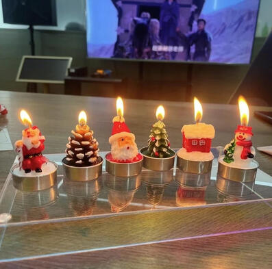 Christmas-themed Candles