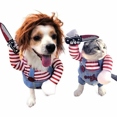 Chucky Pet Costume
