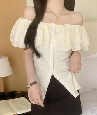 Ruffled Off-shoulders