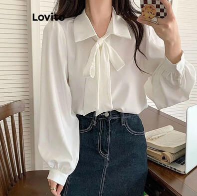 Elegant Tie-front Blouse