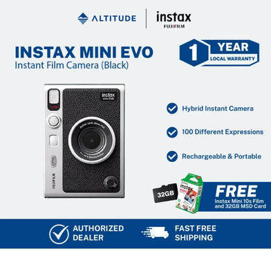 FUJIFILM INSTAX MINI EVO Instant Film Camera