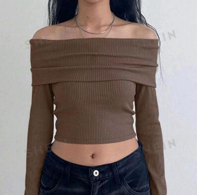 Knitted Off-shoulder