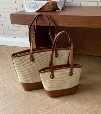 Summer Straw Handbag