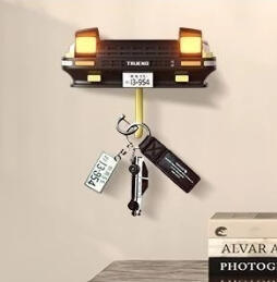 Car Headlights Key Holder